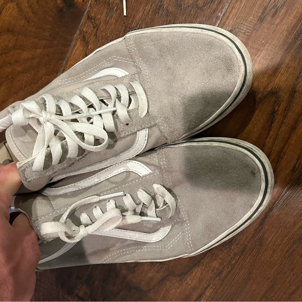 Vans Taupe High-Top Sneakers Beaters